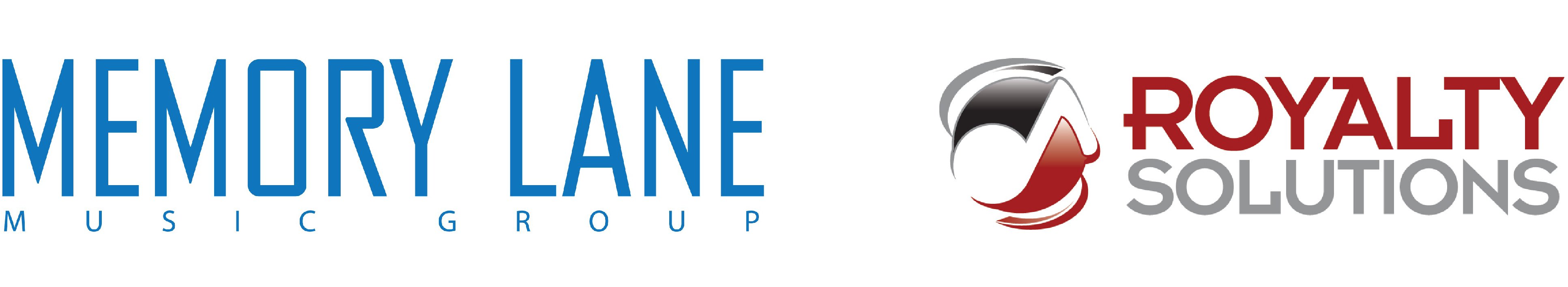 Image: Memory Lane Music Group & Royalty Solutions Logo